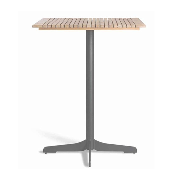 Table haute avec plateau en Teck - CERU - OASIQ