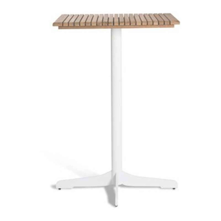 Table haute avec plateau en Teck - CERU - OASIQ