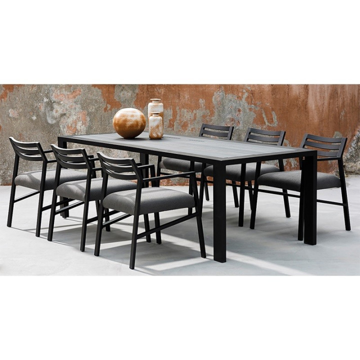 Table de Jardin Rectangulaire en Métal - NIDO - INCITTA