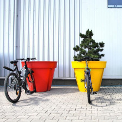 Porte-vélos en forme de pot fleurs - BIKEPOT