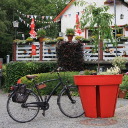 Porte-vélos en forme de pot fleurs - BIKEPOT