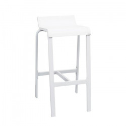 Tabouret Haut Aluminium d’extérieur - LUIS - lemobilierdejardin.fr
