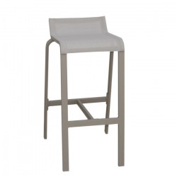 Tabouret Haut Aluminium d’extérieur - LUIS - lemobilierdejardin.fr
