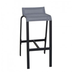 Tabouret Haut Aluminium d’extérieur - LUIS - lemobilierdejardin.fr