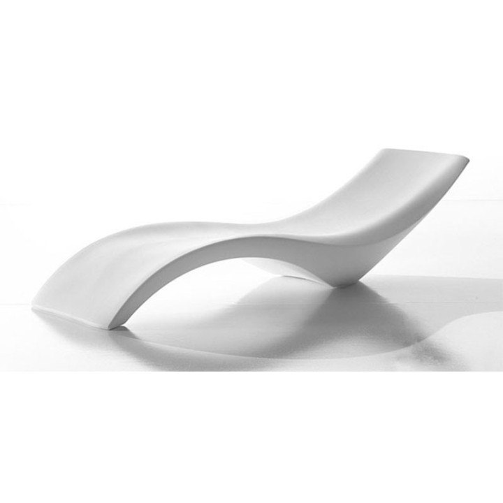 Bain de soleil blanc design - CLOE - myyour