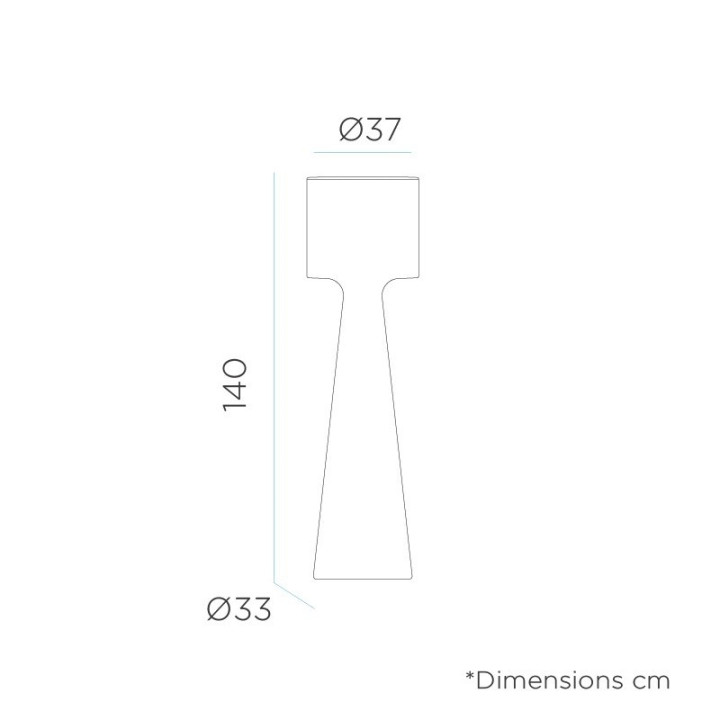 Lampe extérieure sur pied - GRACE - Newgarden