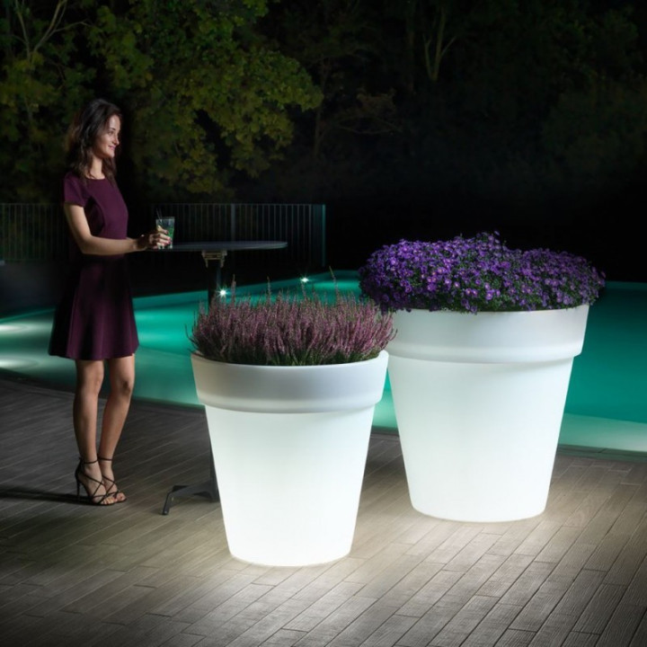 Pot de Fleurs Lumineux - EASY - LYXO