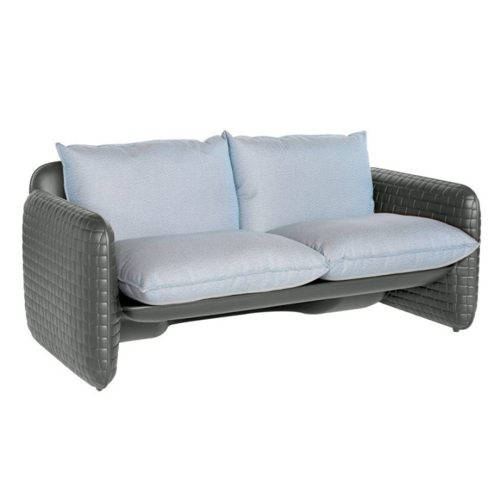 Canapé de jardin pour intérieur et extérieur - MARA - SLIDE