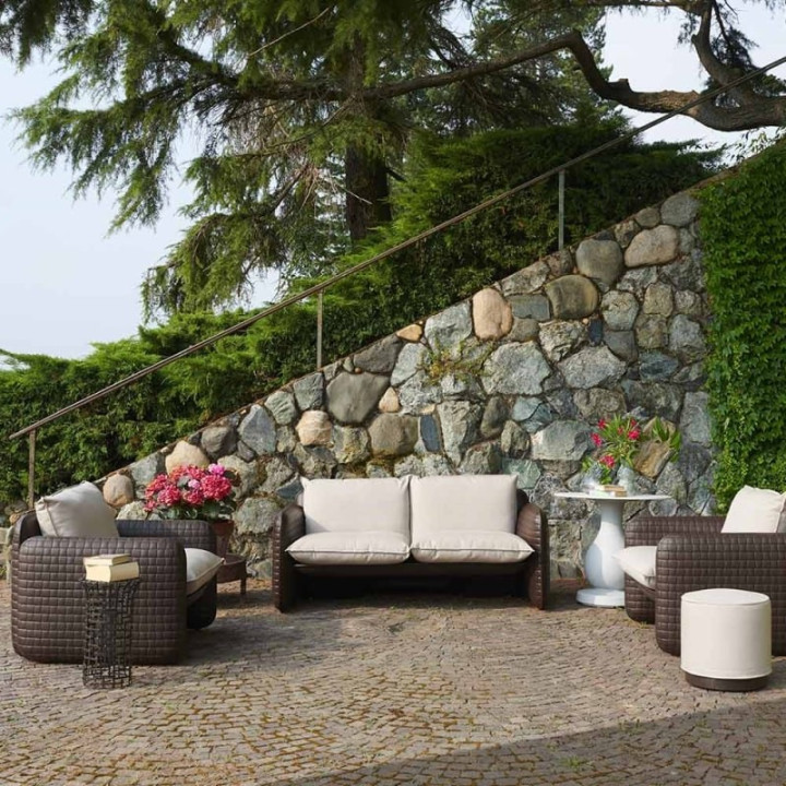 Fauteuil de jardin pour intérieur et extérieur - MARA - SLIDE