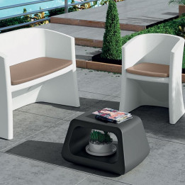 Salon de jardin design avec coussins - BREEZE - LYXO