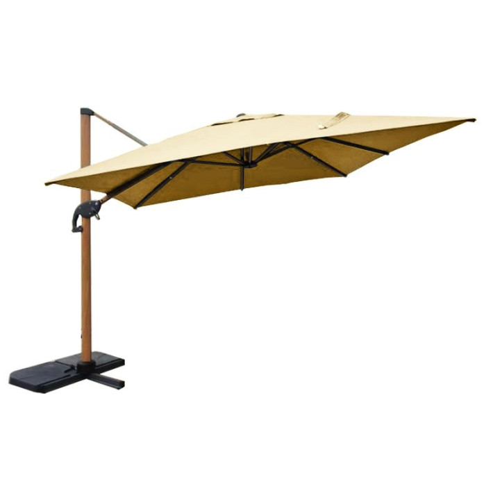 Parasol décentré orientable - lemobilierdejardin.fr