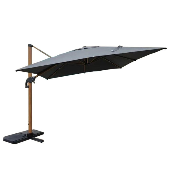 Parasol décentré orientable - lemobilierdejardin.fr