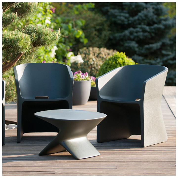 Fauteuil de jardin - SLICED - lemobilierdejardin.fr