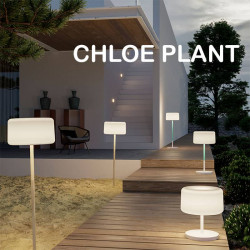 Lampadaire solaire rechargeable à poser ou à planter - CHLOE PLANT - Newgarden