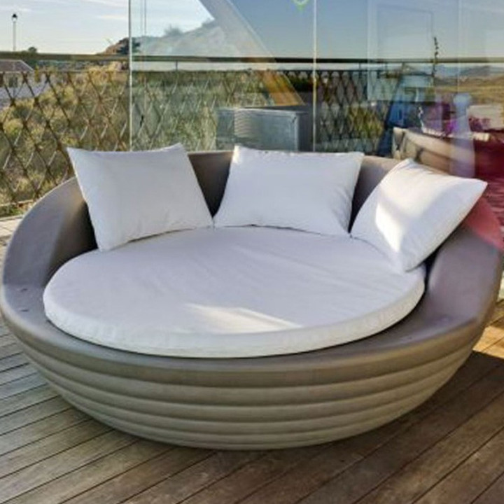 Bain de soleil avec matelas et coussins - FORMENTERA - Newgarden
