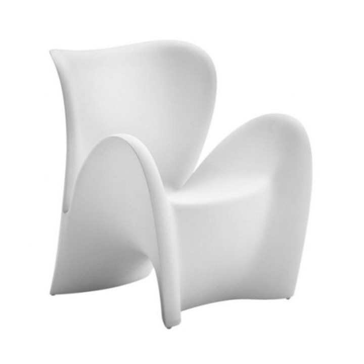 Fauteuil d'extérieur ou d'intérieur - LILY - myyour Myyour non lumineux-Blanc