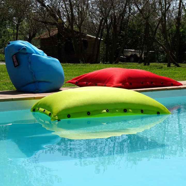 Pouf Géant Bicolore pour Piscine - SHELTO