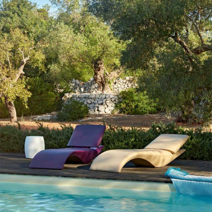 Bain de soleil design réglable