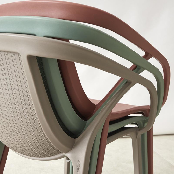 Fauteuil empilable - HOP - EZPELETA