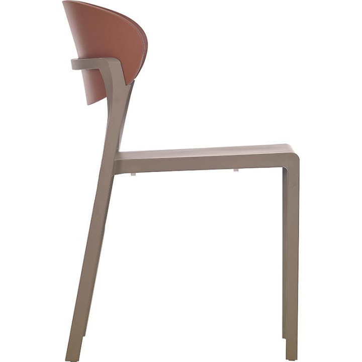 Chaise de jardin empilable - BAKE - EZPELETA