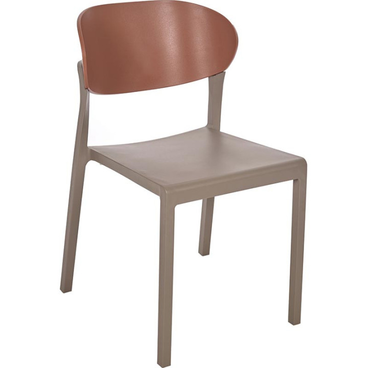 Chaise de jardin empilable - BAKE - EZPELETA