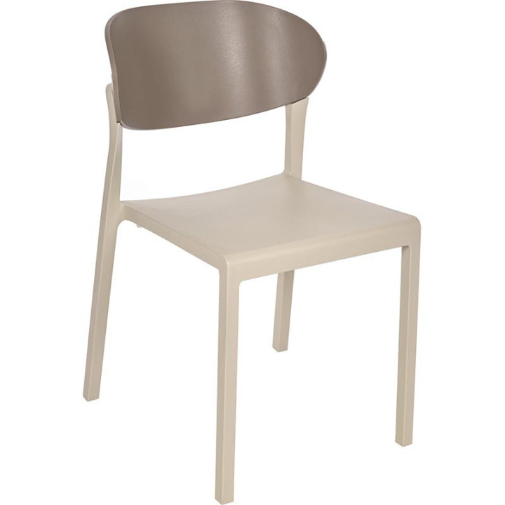 Chaise de jardin empilable - BAKE - EZPELETA