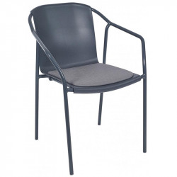 Chaise avec assise empilable - ROD PAD - EZPELETA