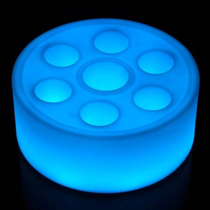 Bar lumineux flottant pour piscine - lemobilierdejardin.fr