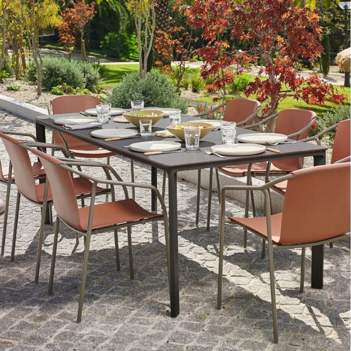 Table de repas d'intérieur et d'extérieur - MEET 160X90 - EZPELETA