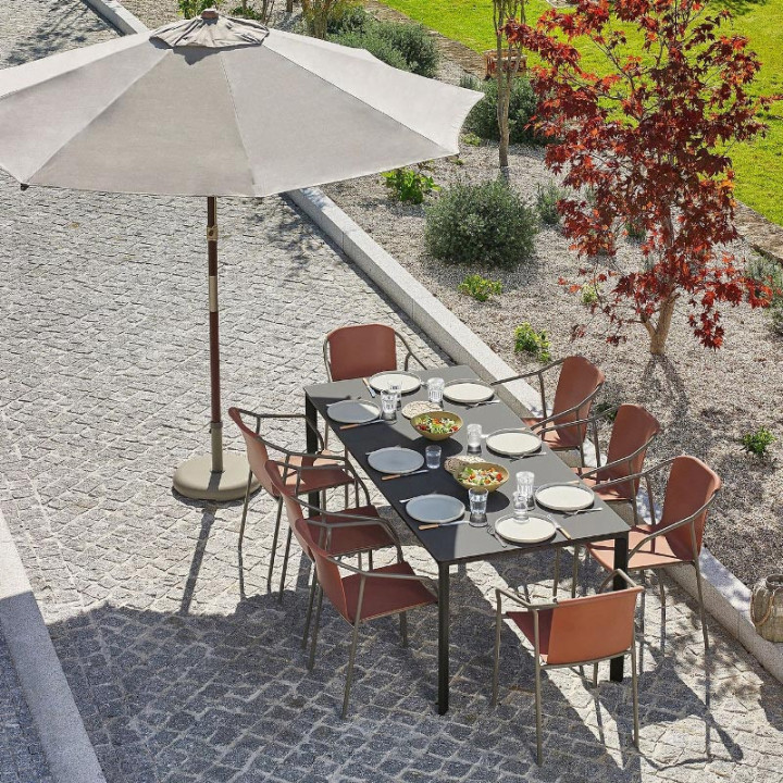 Table de repas d'intérieur et d'extérieur - MEET 160X90 - EZPELETA