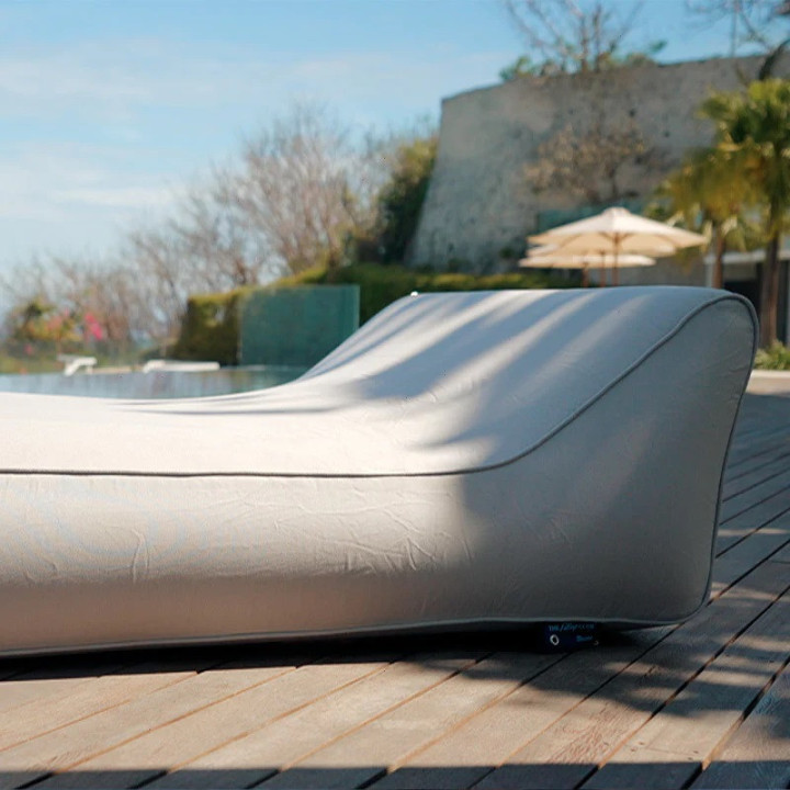 Bain de soleil flottant en tissu imperméable - LAZY CHAIR XXL - fillup