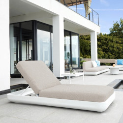 Bain de soleil structure en aluminium - ARTIC - Tresi