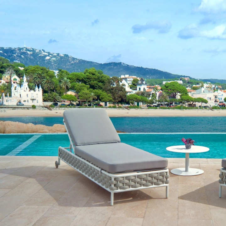 Chaise longue de piscine - RIO - Tresi