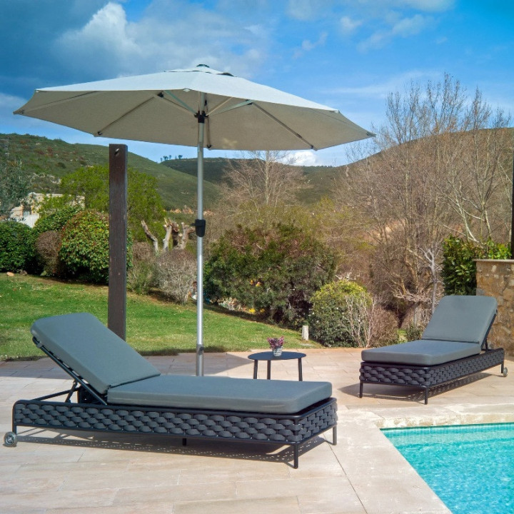 Chaise longue de piscine - RIO - Tresi
