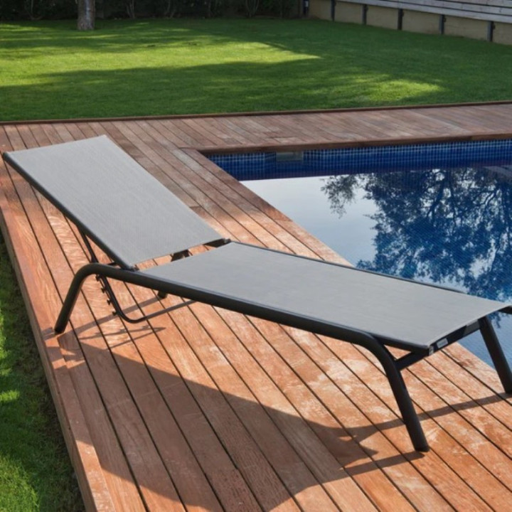 Transat de piscine empilable - JULY - Tresi