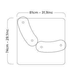 Fauteuil design de jardin - MW08 - KUUMO
