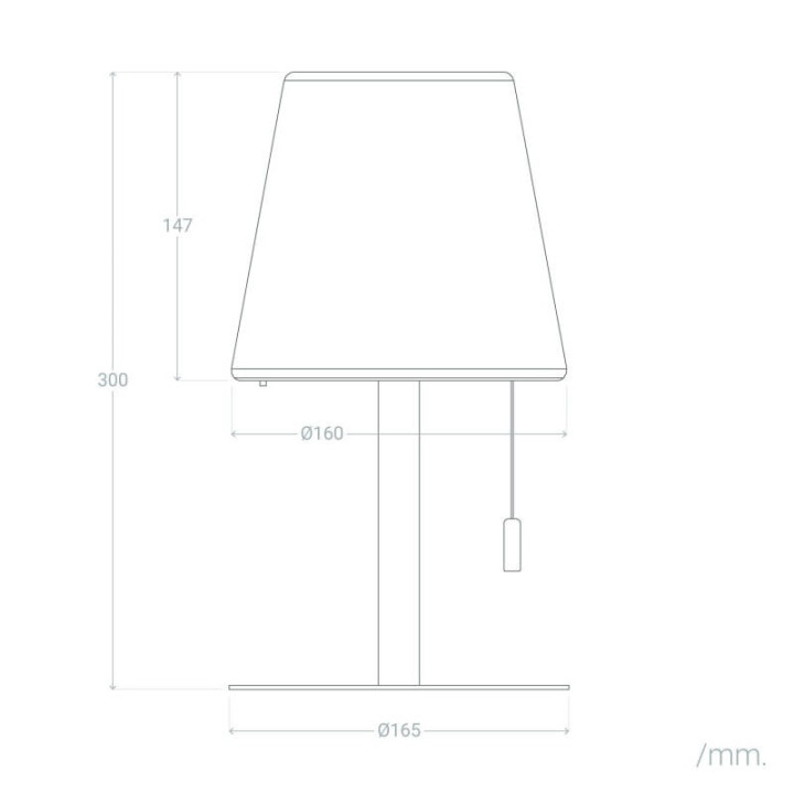 Lampe de Table LED avec Batterie Rechargeable - RESTO