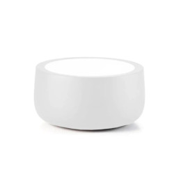 Table basse avec plateau HPL blanc - BOLD - Plust