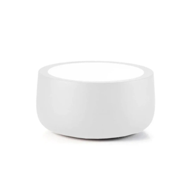 Table basse avec plateau HPL blanc - BOLD - Plust