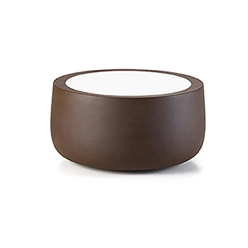 Table basse avec plateau HPL blanc - BOLD - Plust