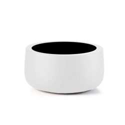 Table basse avec plateau HPL noir - BOLD - Plust