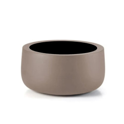 Table basse avec plateau HPL noir - BOLD - Plust