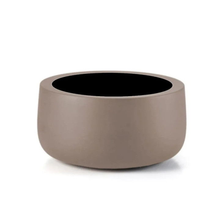 Table basse avec plateau HPL noir - BOLD - Plust