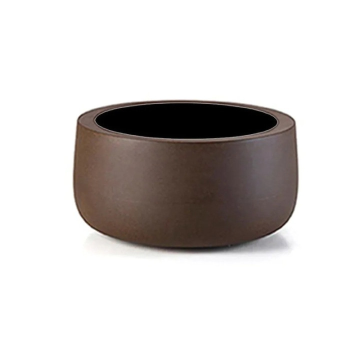 Table basse avec plateau HPL noir - BOLD - Plust