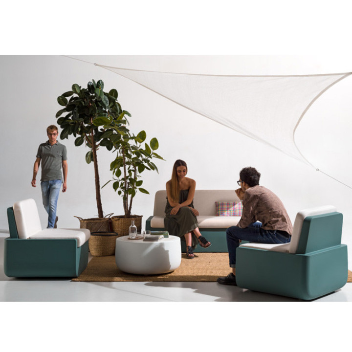 salon de jardin avec coussin - BOLD - Plust