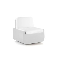 Fauteuil lumineux - BOLD - Plust - blanc