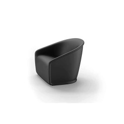 Fauteuil - SETTEMBRE - Plust- Perle noir