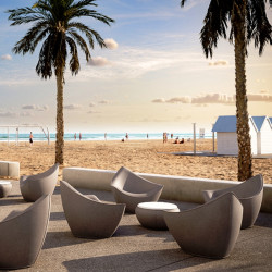 Fauteuil - VELA - Plust - plage