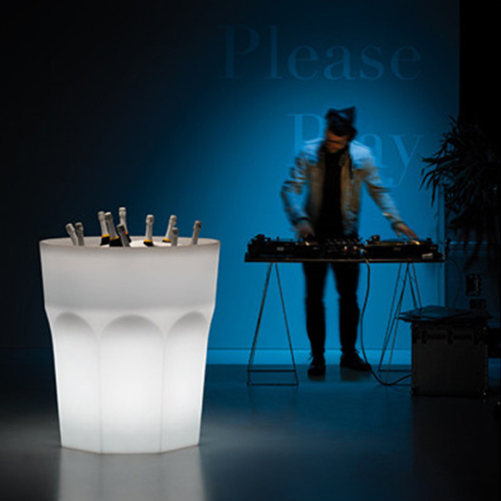 Verre lumineux géant Cubalibré