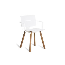 Fauteuil de repas - COCO Teck ou Alu - OASIQ